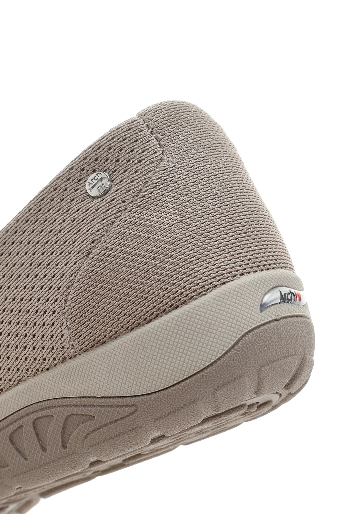 Skechers Kadın Bej Arch Fit Reggae Cup - Rivers Kumaş Sneaker - Image 9
