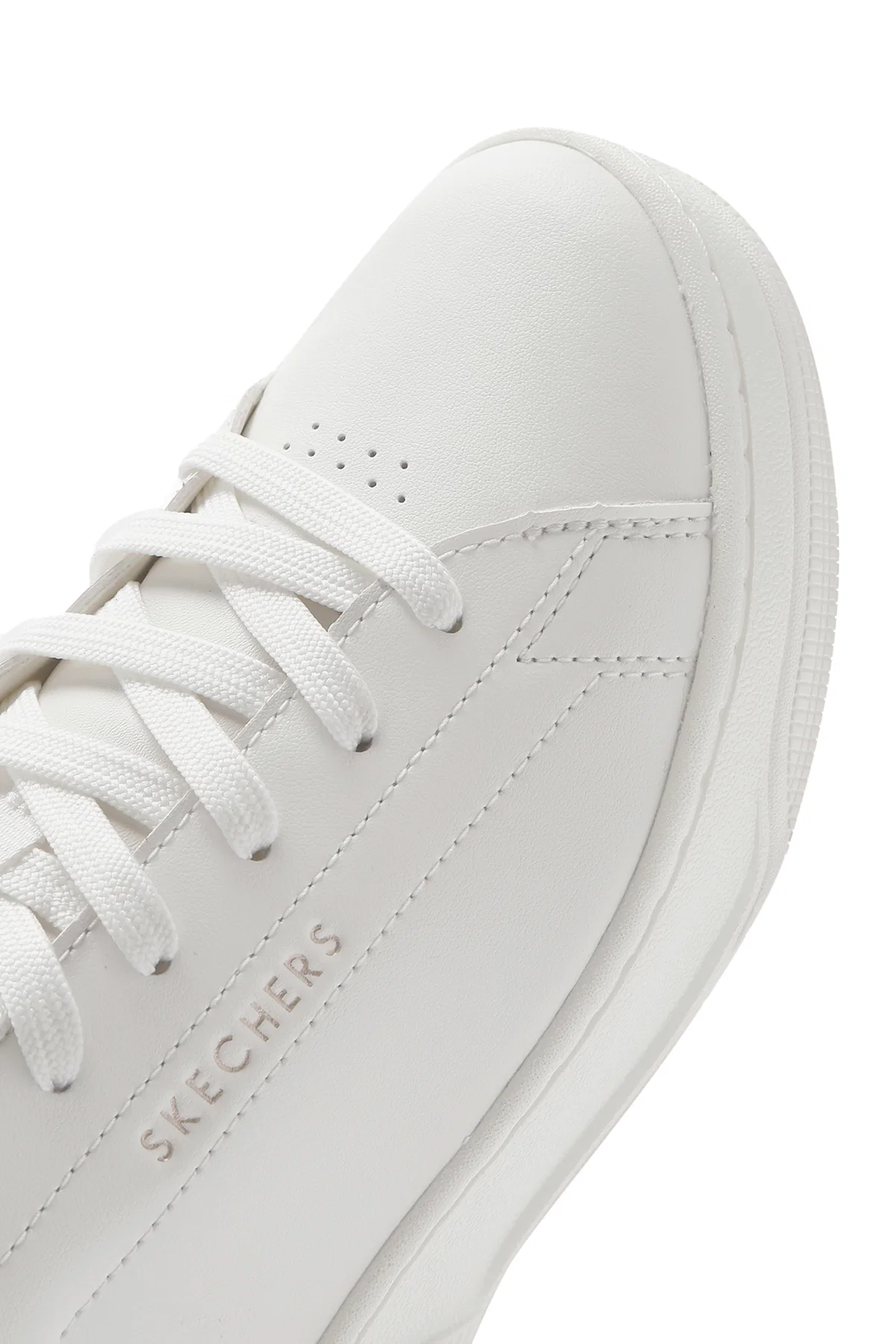 Skechers Kadın Bej Bobs Sparrow Kalın Tabanlı Kumaş Bot - Image 25