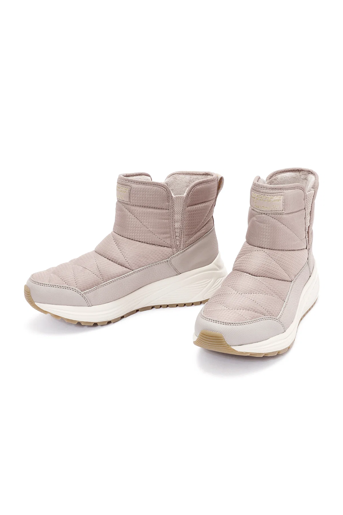 Skechers Kadın Bej Bobs Sparrow Kalın Tabanlı Kumaş Bot - Image 3