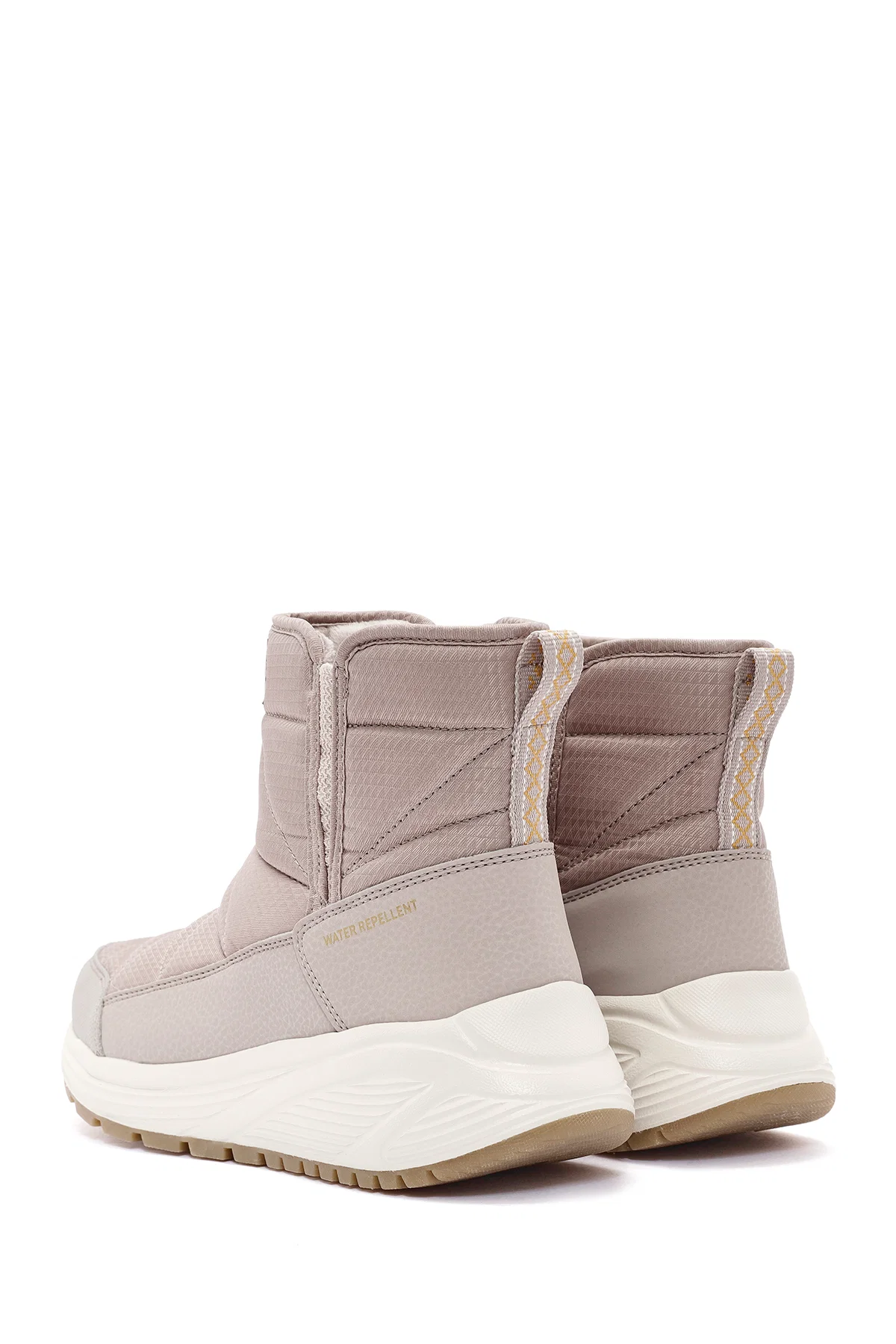 Skechers Kadın Bej Bobs Sparrow Kalın Tabanlı Kumaş Bot - Image 6