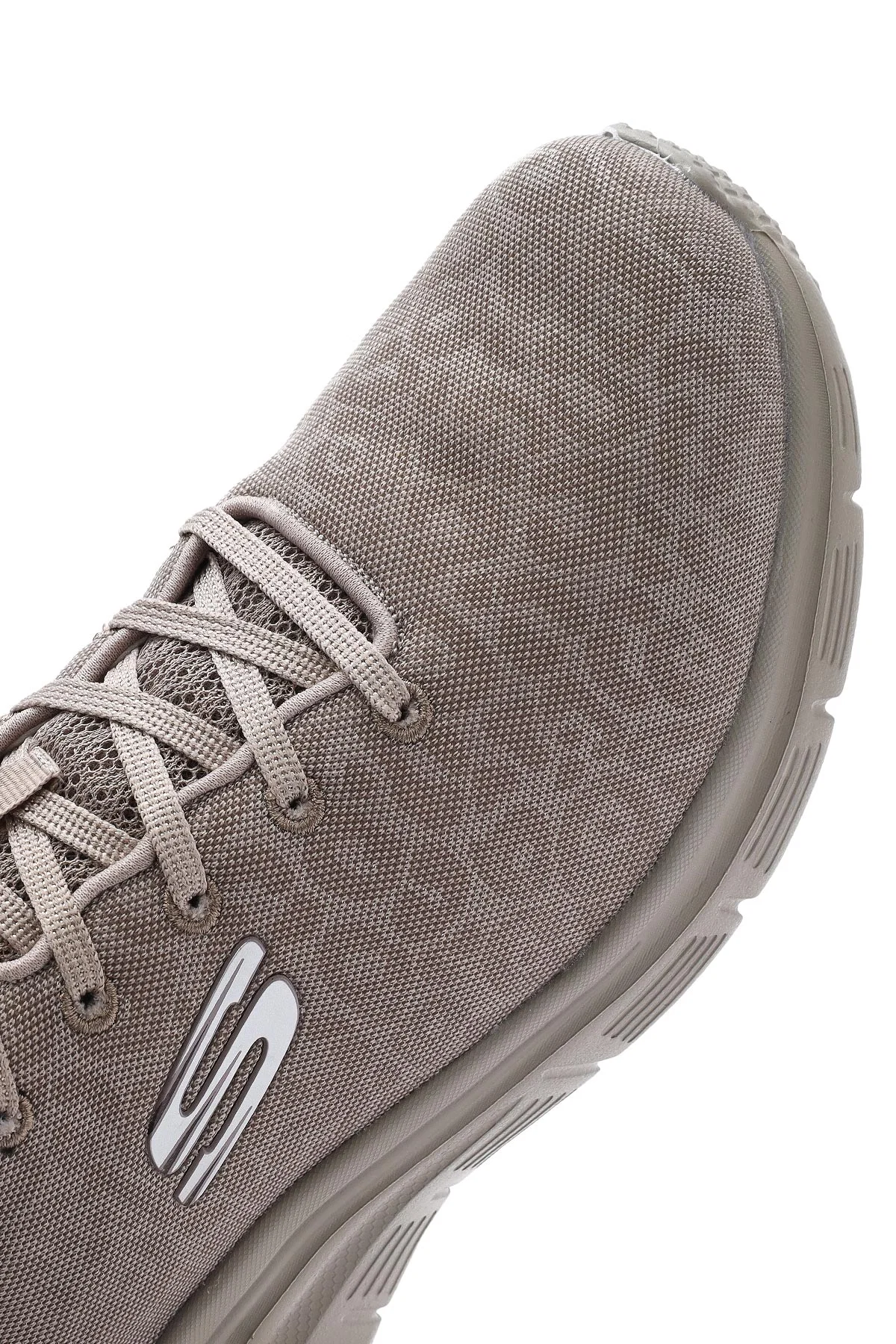 Skechers Kadın Bej Fashion Fit Bağcıklı Kumaş Sneaker - Image 9