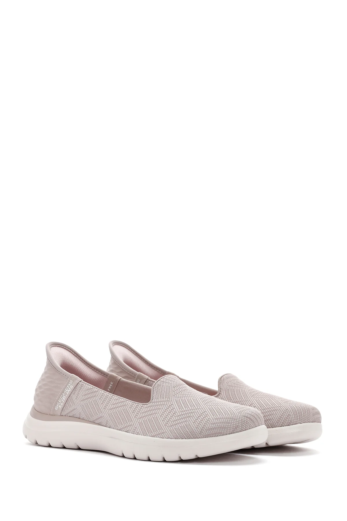 Skechers Kadın Bej On - The - Go Flex - Clover Comfort Sneaker - Image 3