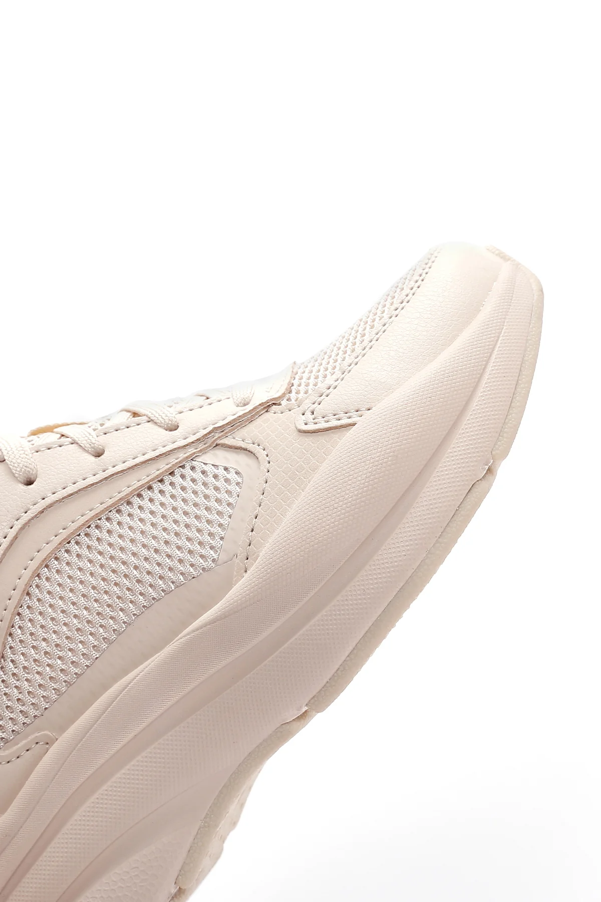 Skechers Kadın Bej Street Twisterz - Lighten Up Kalın Tabanlı Sneaker - Image 9