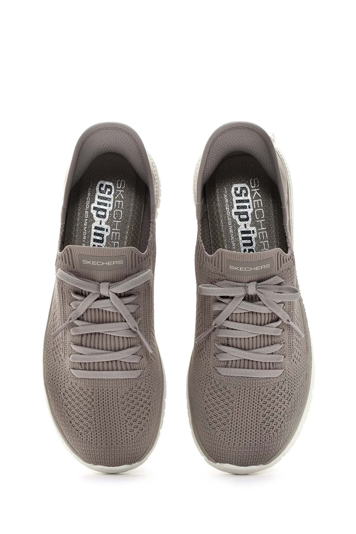 Skechers Kadın Bej Virtue - Divinity Sneaker - Image 6