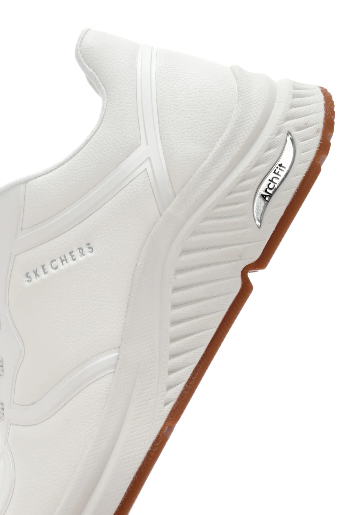 Skechers Kadın Beyaz Arch Fit S-Miles Bağcıklı Sneaker - Image 8