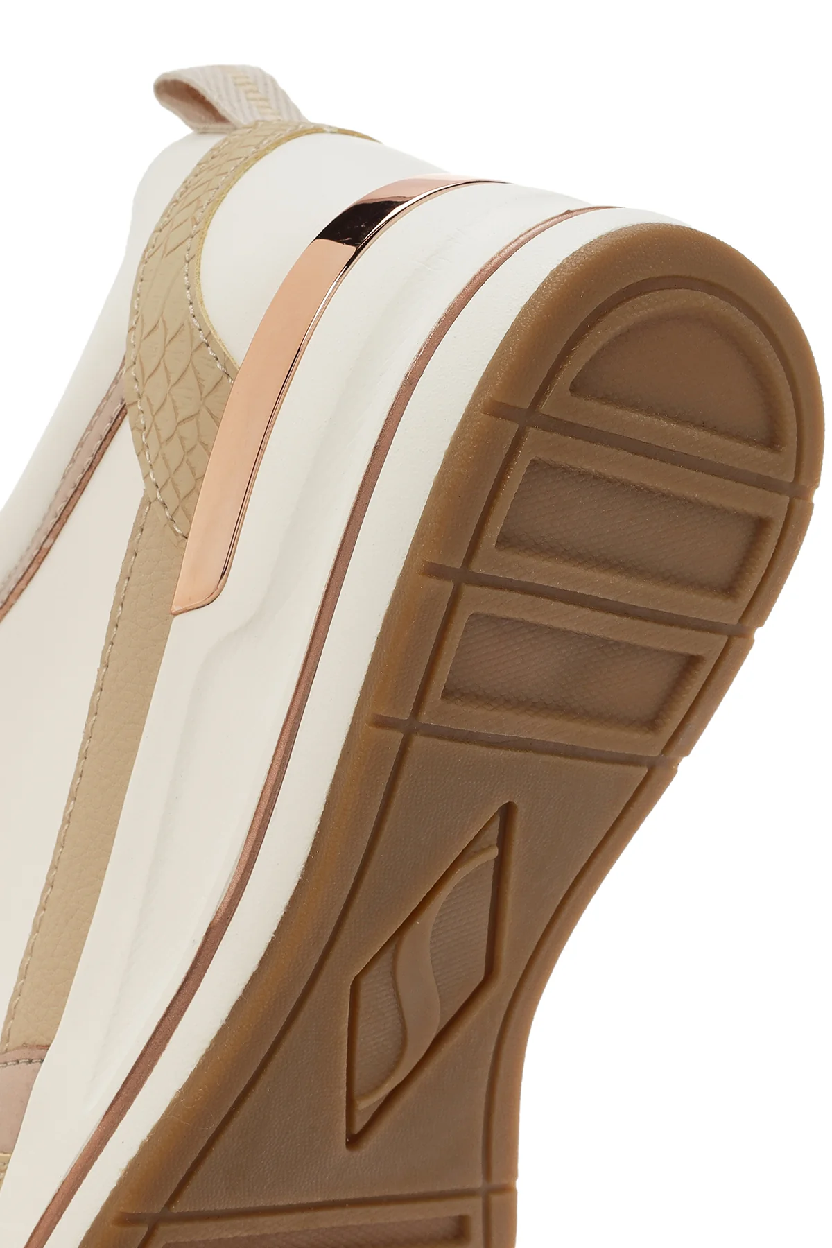 Skechers Kadın Beyaz Billion 2 - Fine Shine Bağcıklı Spor Sneaker - Image 10