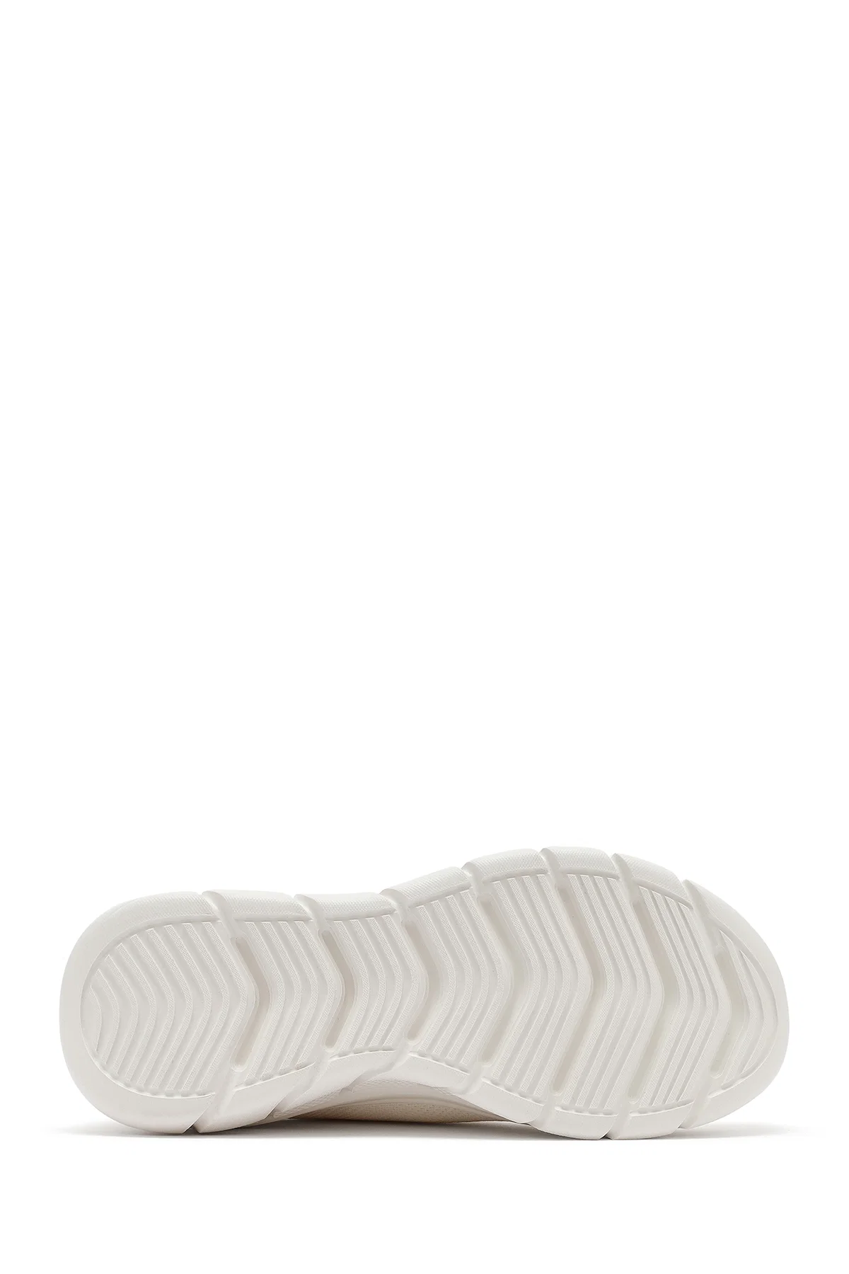 Skechers Kadın Beyaz Bobs B Flex - Fan Fav Kalın Tabanlı Kumaş Sneaker - Image 4