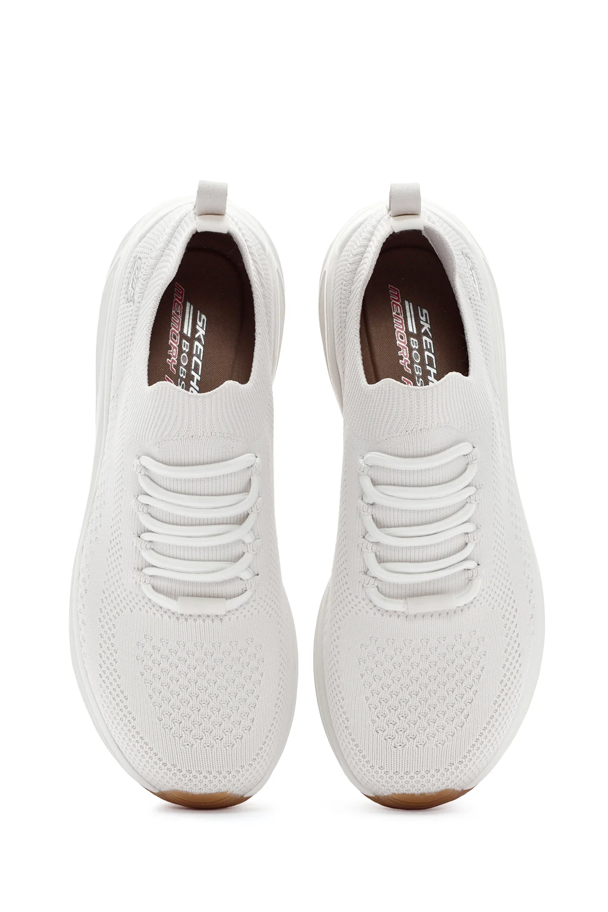 Skechers Kadın Beyaz Bobs Sparrow 2.0 Allegianca C Bağcıklı Spor Sneaker - Image 7