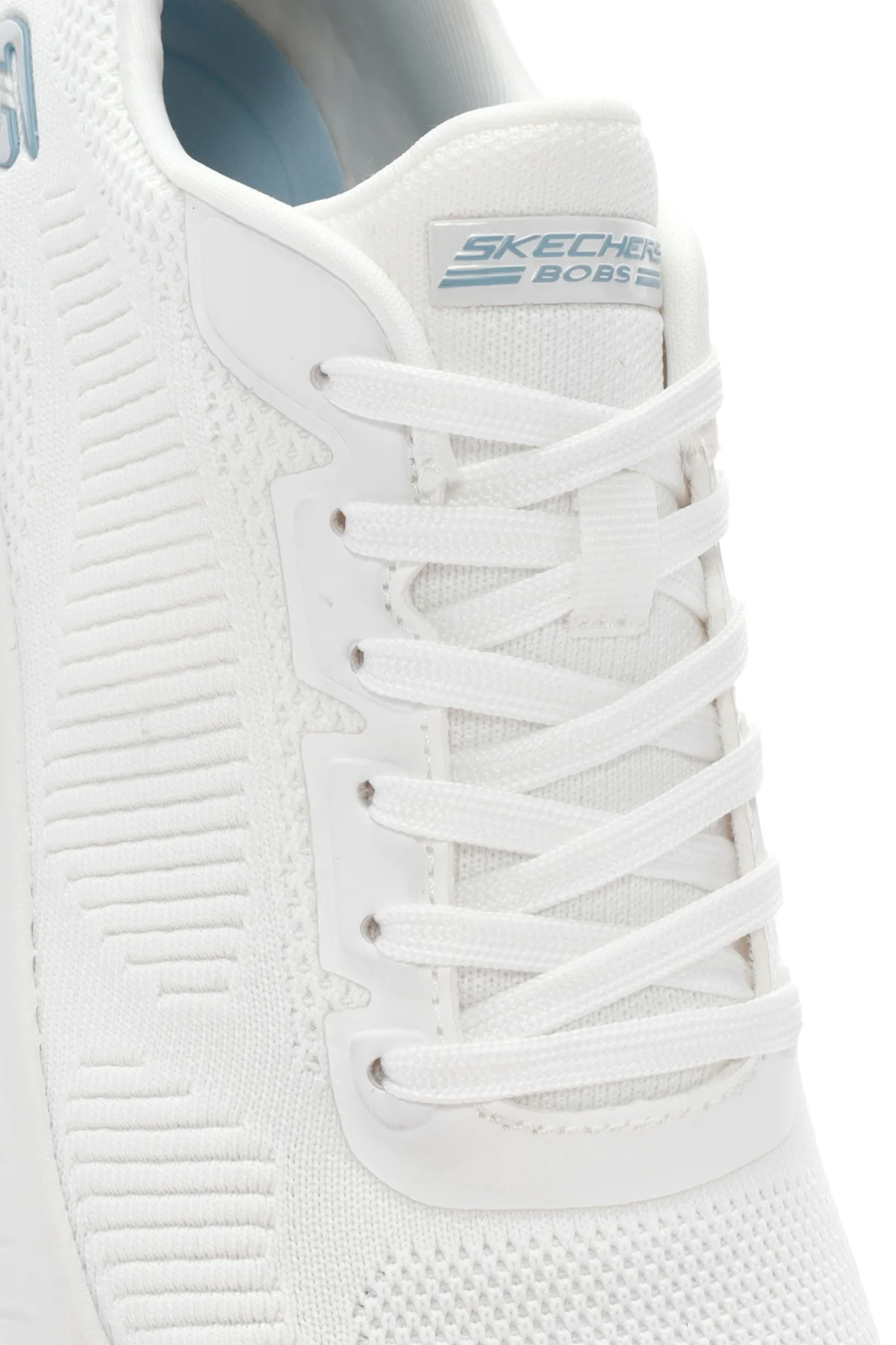 Skechers Kadın Beyaz Bobs Squad Chaos Bağcıklı Sneaker - Image 10