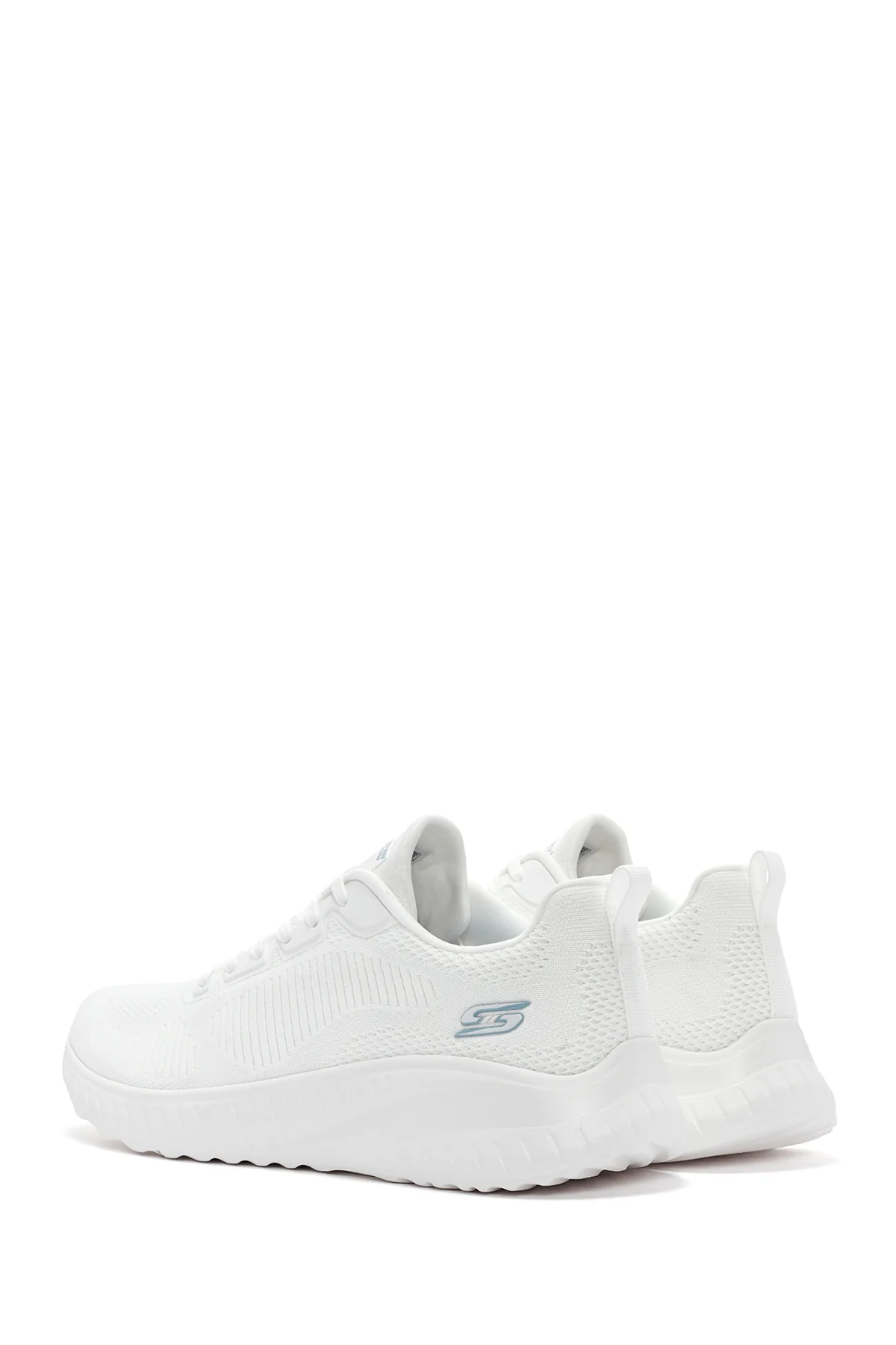 Skechers Kadın Beyaz Bobs Squad Chaos Bağcıklı Sneaker - Image 5