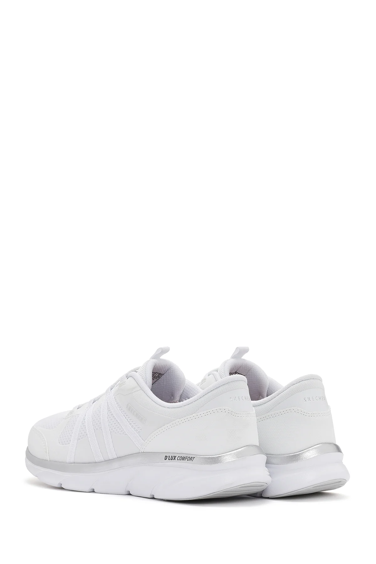 Skechers Kadın Beyaz D'lux Comfort - Surreal Kumaş Sneaker - Image 5