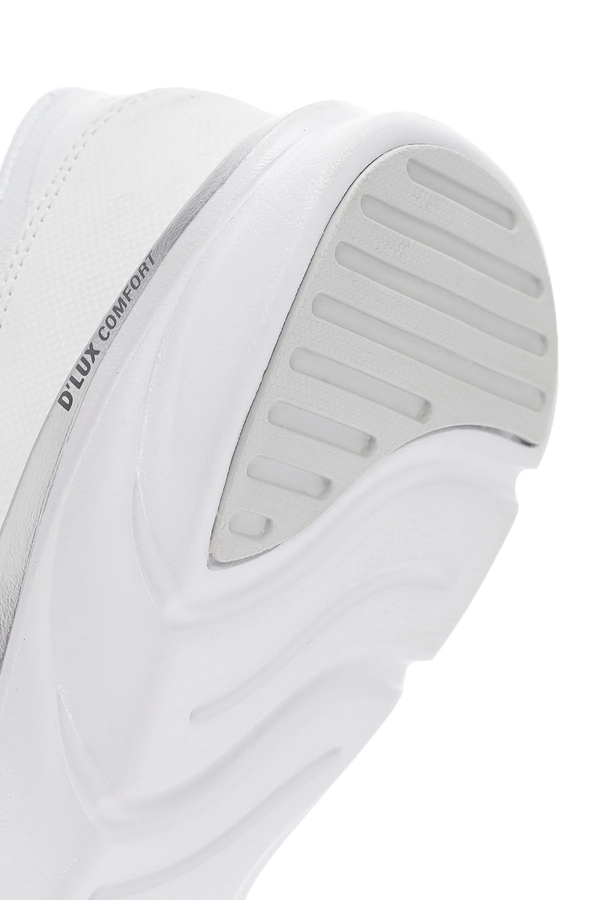 Skechers Kadın Beyaz D'lux Comfort - Surreal Kumaş Sneaker - Image 9