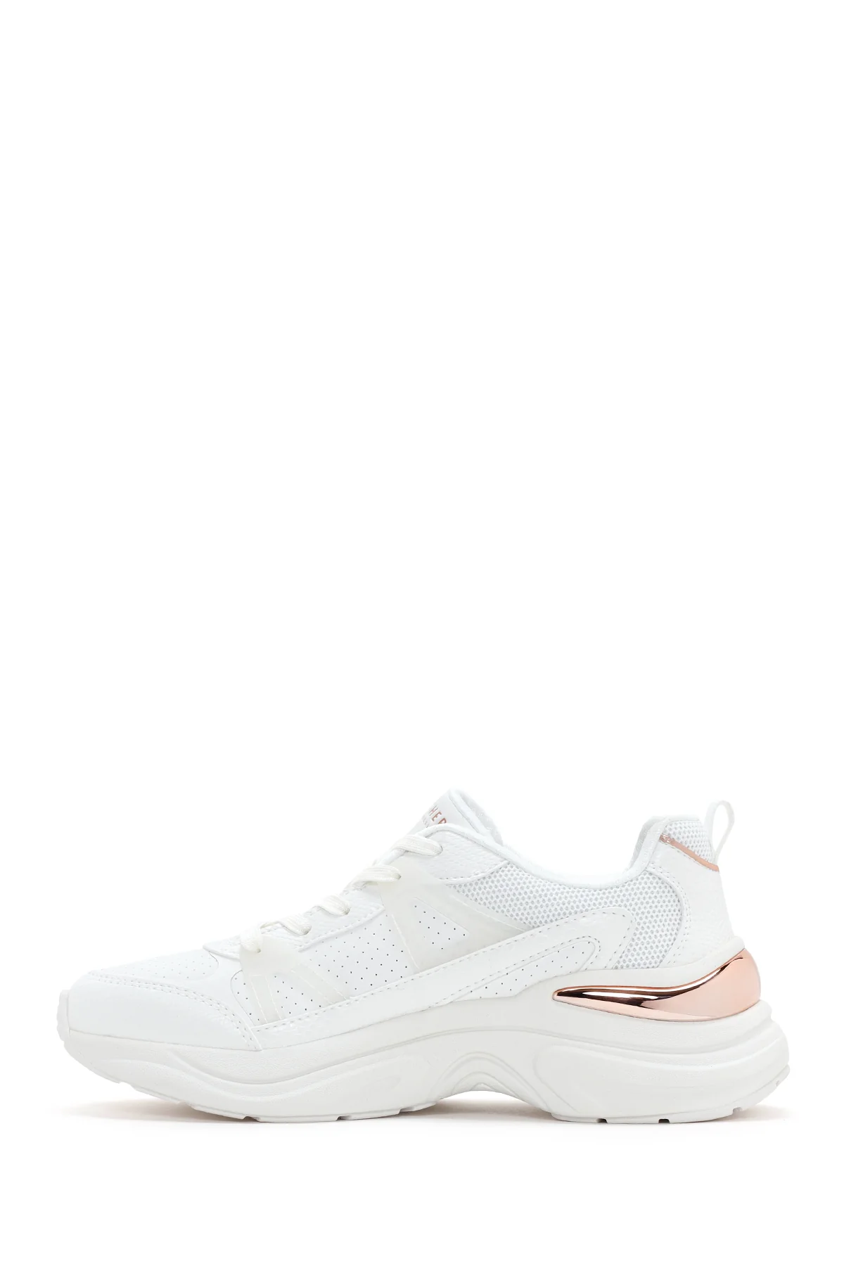 Skechers Kadın Beyaz Hazel - Faye Kalın Tabanlı Sneaker - Image 2