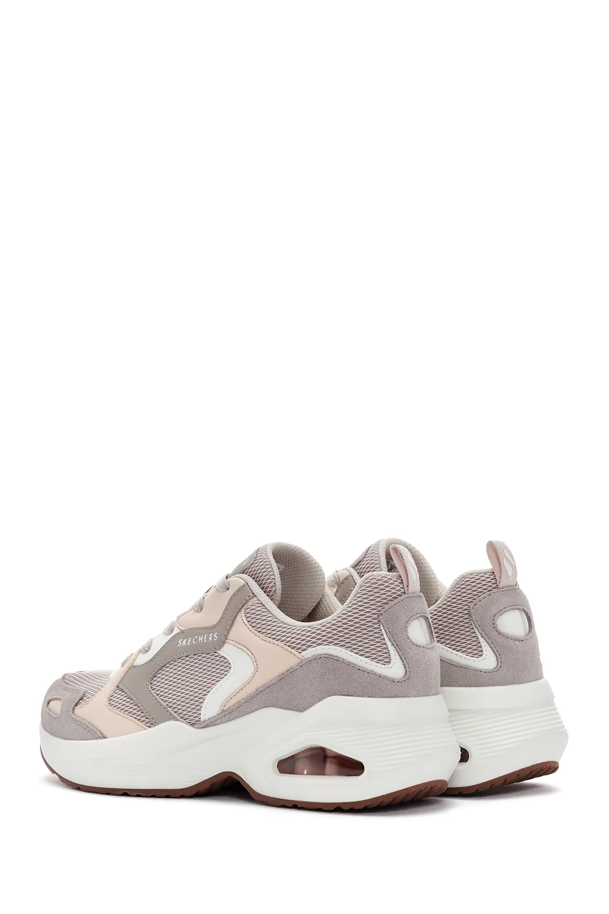 Skechers Kadın Beyaz M - Uno Bağcıklı Spor Sneaker - Image 5