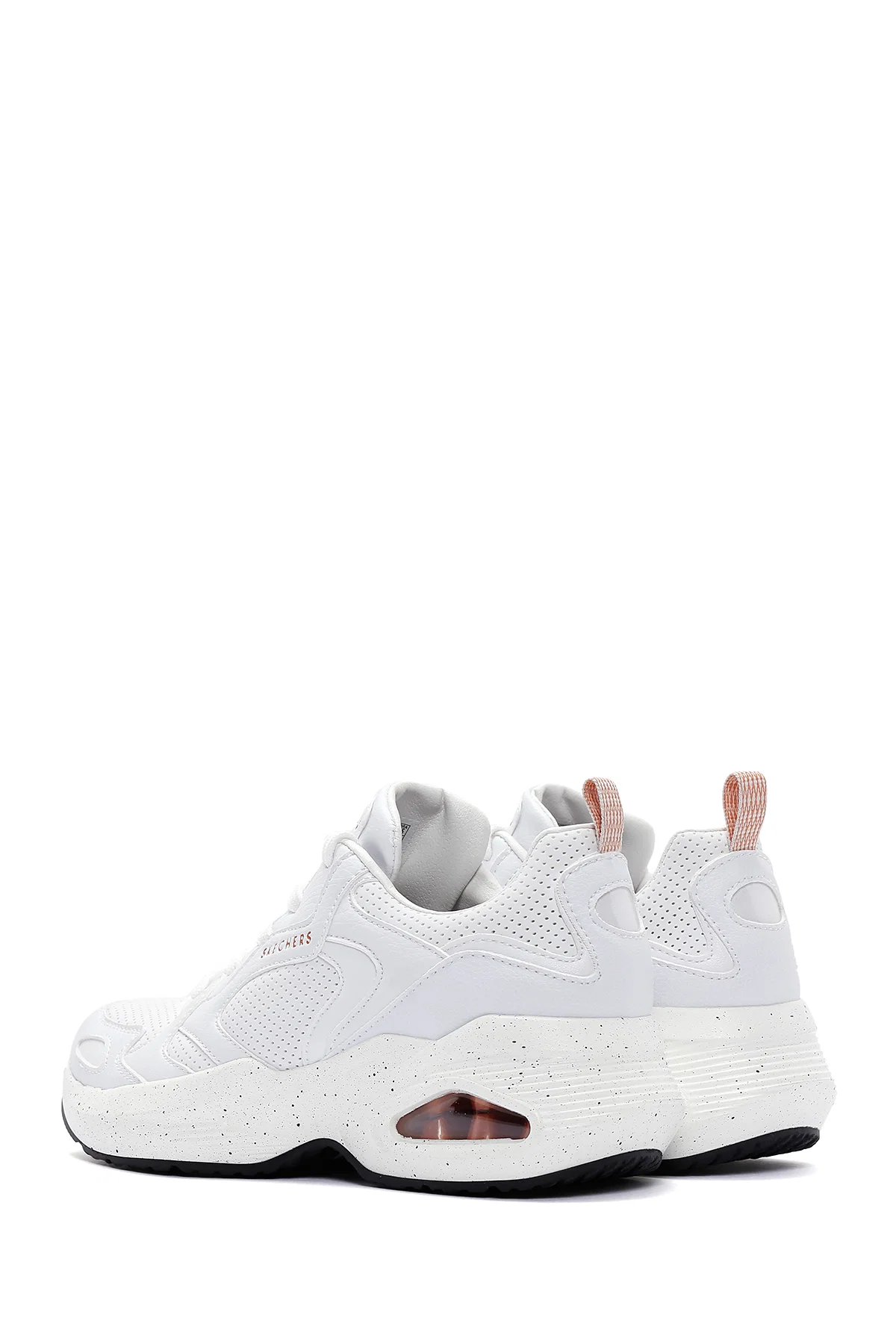 Skechers Kadın Beyaz Out Street Fun Kalın Tabanlı Sneaker - Image 5