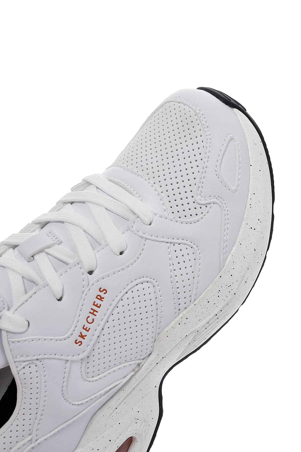 Skechers Kadın Beyaz Out Street Fun Kalın Tabanlı Sneaker - Image 7