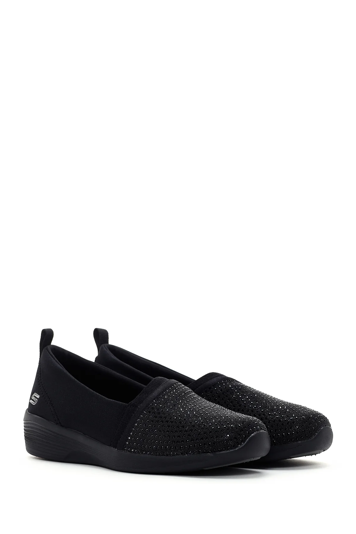 Skechers Kadın Siyah Arya Sneaker - Image 3