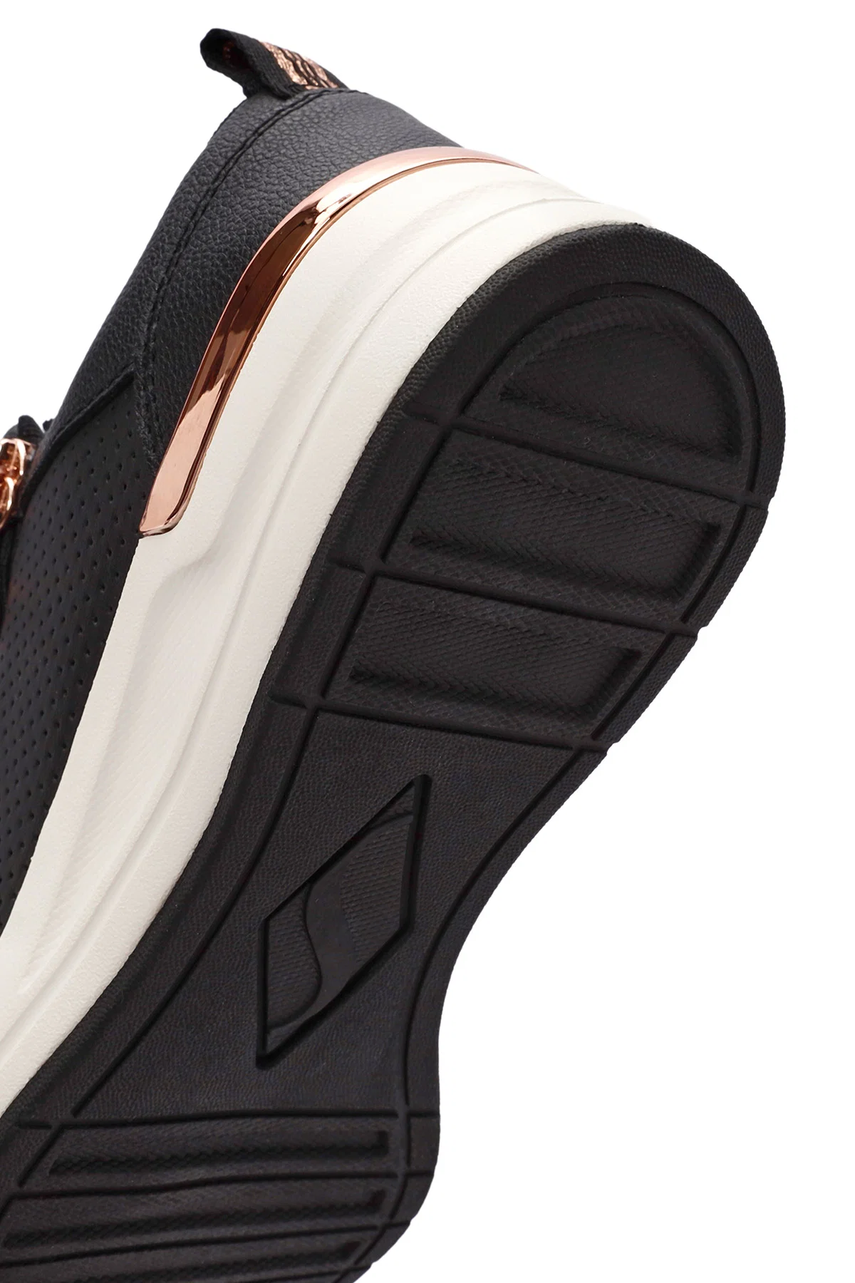 Skechers Kadın Siyah Billion Bağcıklı Fermuar Detaylı Deri Sneaker - Image 8