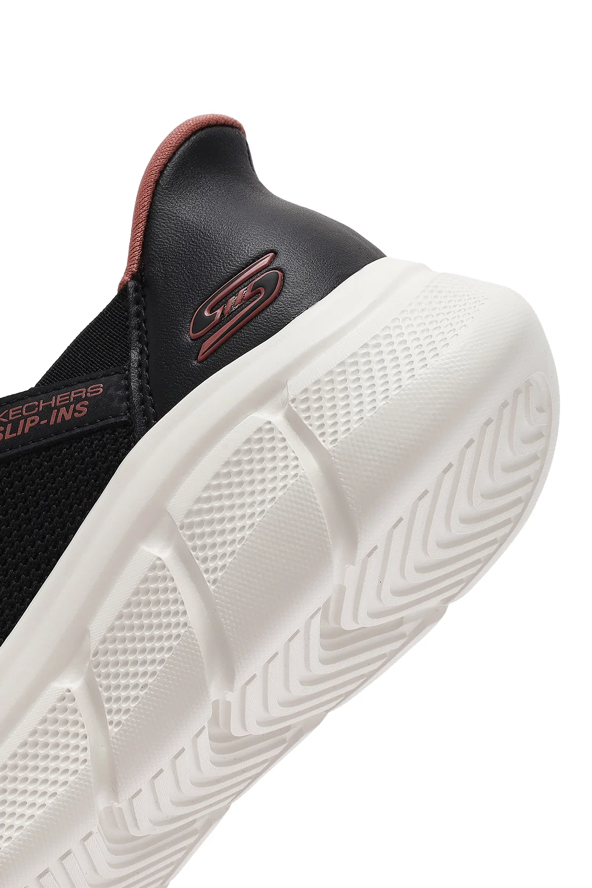 Skechers Kadın Siyah Bobs B Flex - Fan Fav Kalın Tabanlı Kumaş Sneaker - Image 10