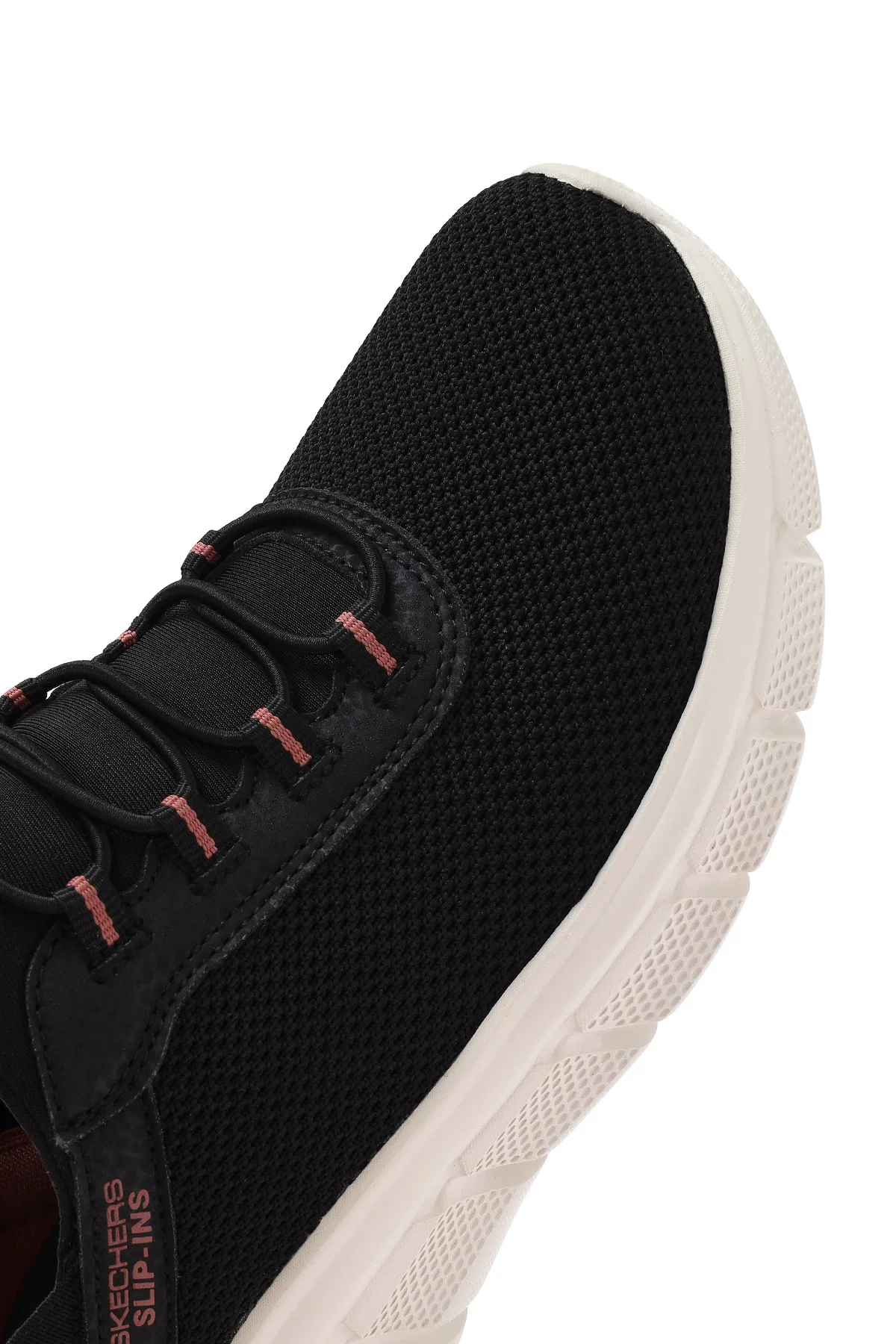 Skechers Kadın Siyah Bobs B Flex - Fan Fav Kalın Tabanlı Kumaş Sneaker - Image 9
