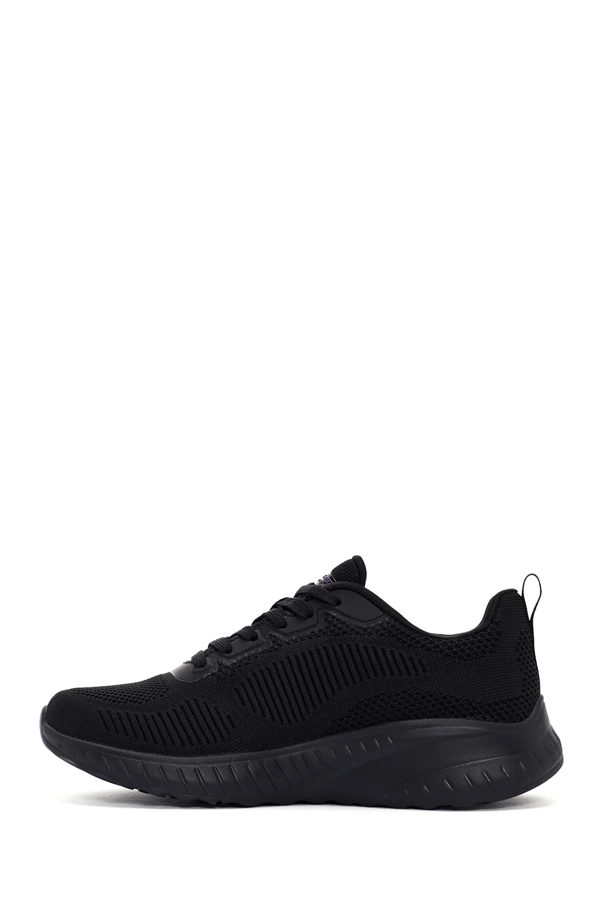 Skechers Kadın Siyah Bobs Squad Chaos - Face Off Bağcıklı Sneaker - Image 2