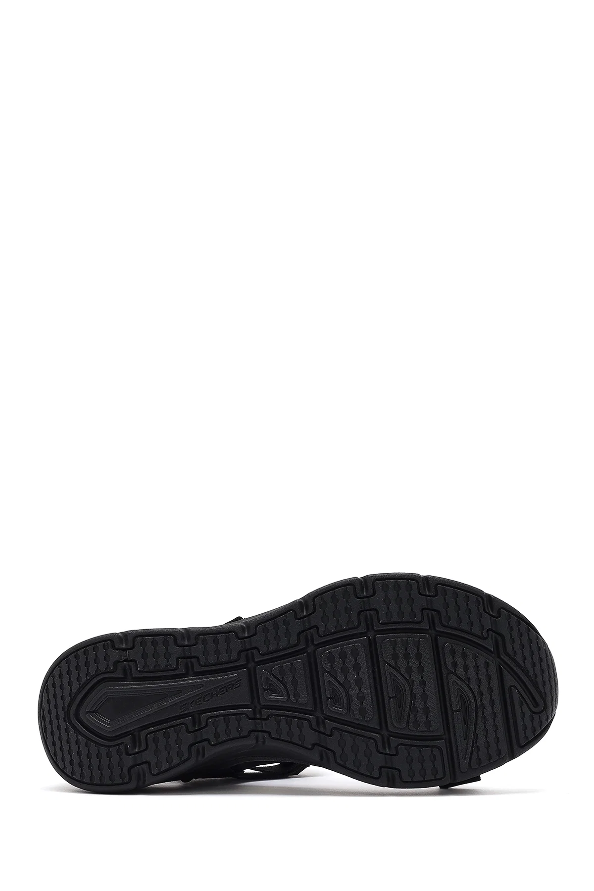 Skechers Kadın Siyah D'lux Walker - Pretty Field Kalın Tabanlı Sandalet - Image 4