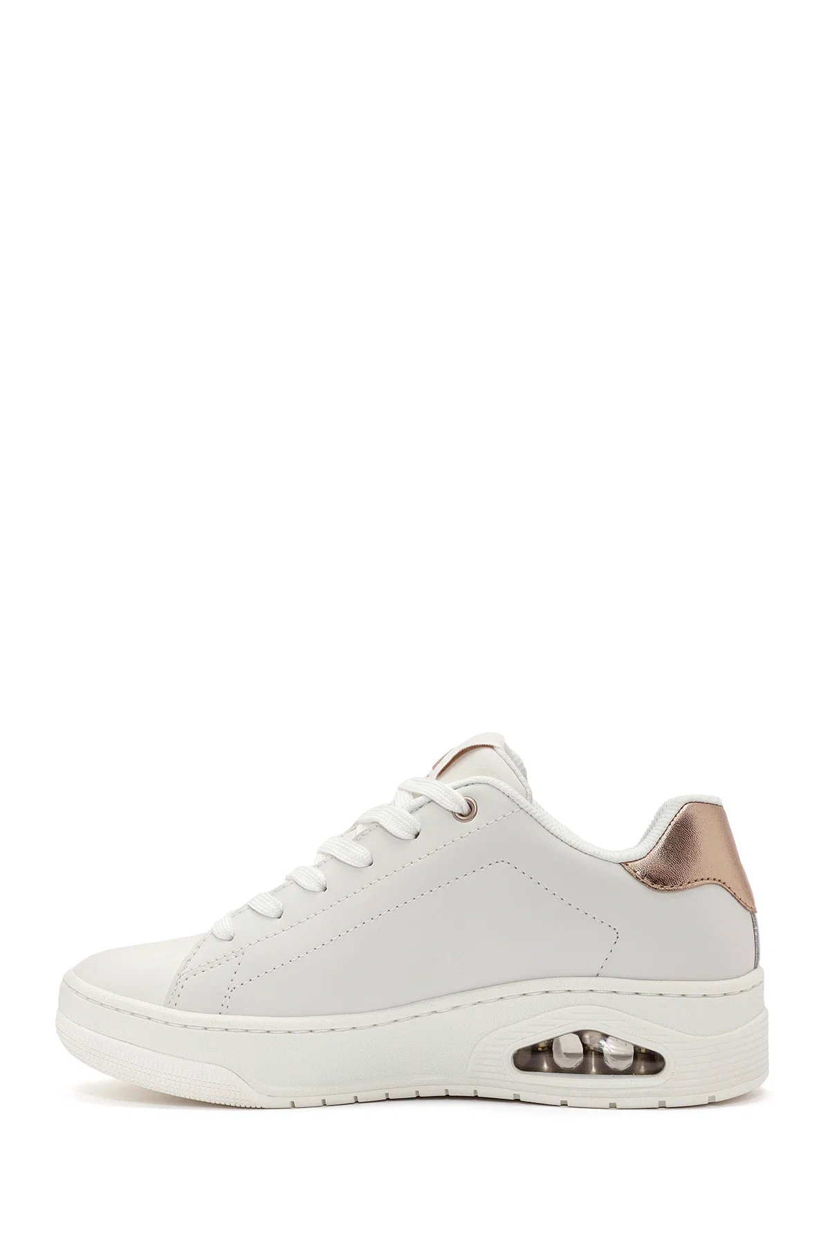 Skechers Kadın Siyah Escape Plan Bağcıklı Sneaker - Image 14