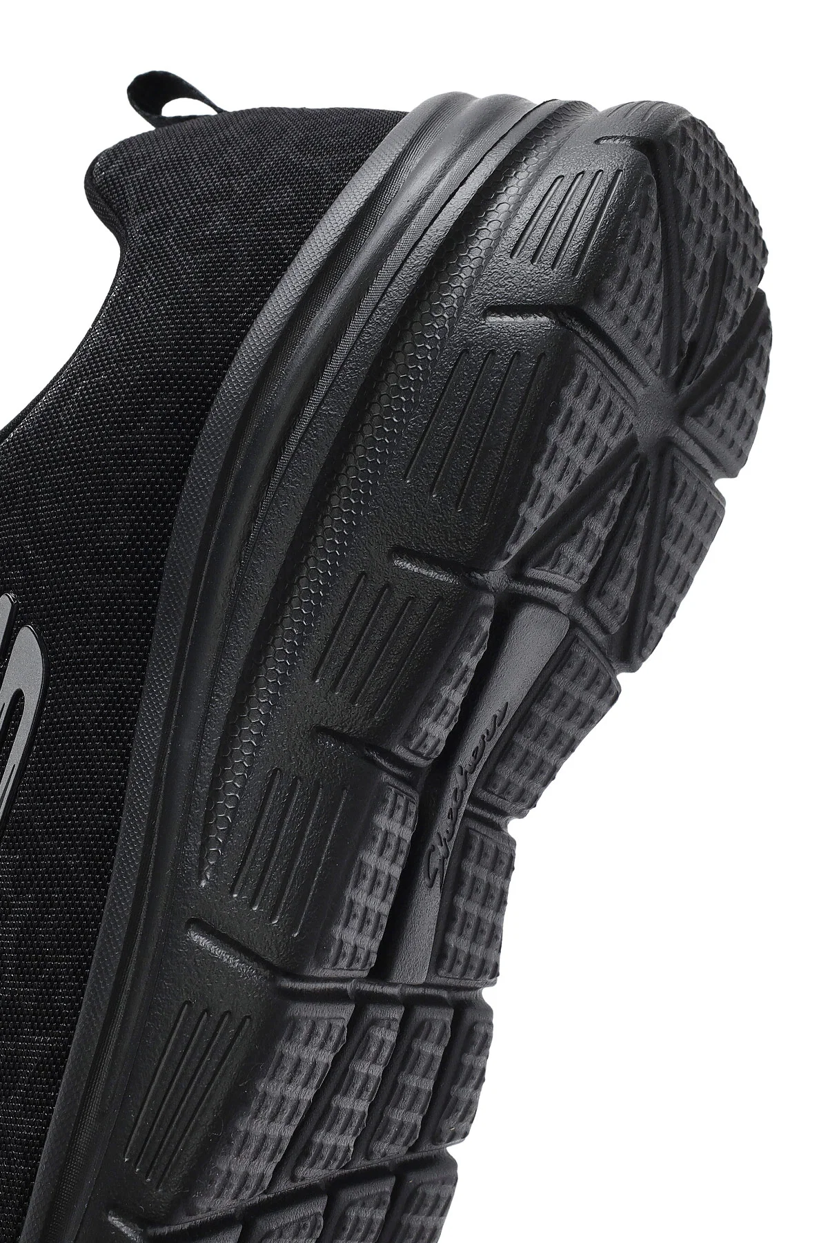 Skechers Kadın Siyah Fashion Fit Bağcıklı Kalın Tabanlı Kumaş Sneaker - Image 8