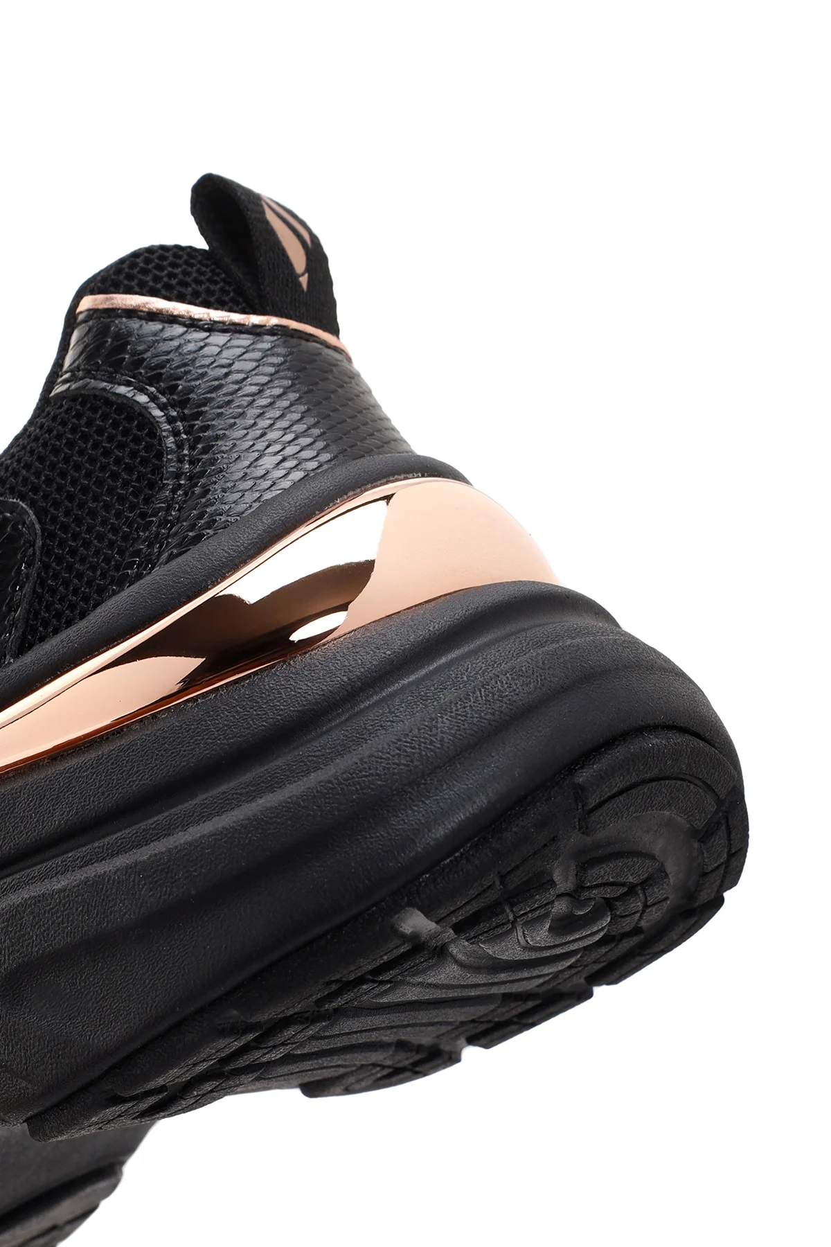 Skechers Kadın Siyah Hazel - Faye Kalın Tabanlı Sneaker - Image 10