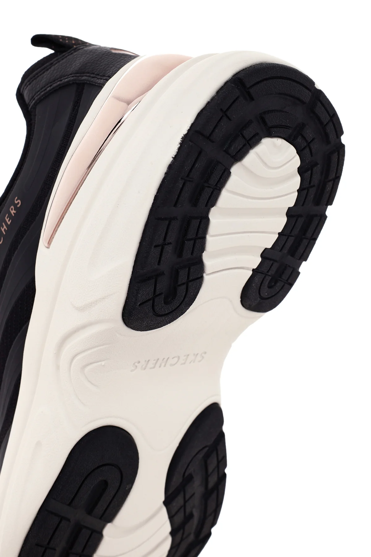 Skechers Kadın Siyah Hazel - Step N Flow Bağcıklı Kalın Tabanlı Sneaker - Image 8