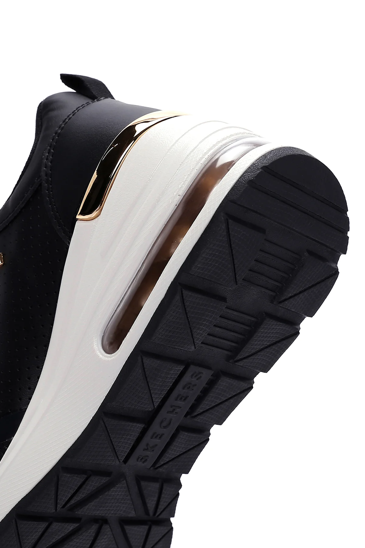 Skechers Kadın Siyah Millon Air Dolgu Topuk Sneaker - Image 6