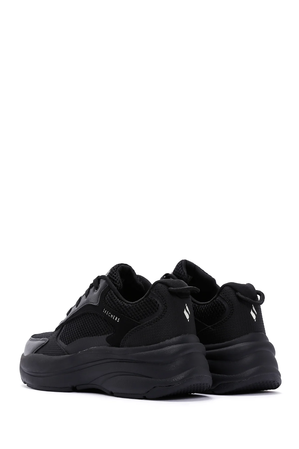 Skechers Kadın Siyah Street Twisterz - Lighten Up Kalın Tabanlı Sneaker - Image 5