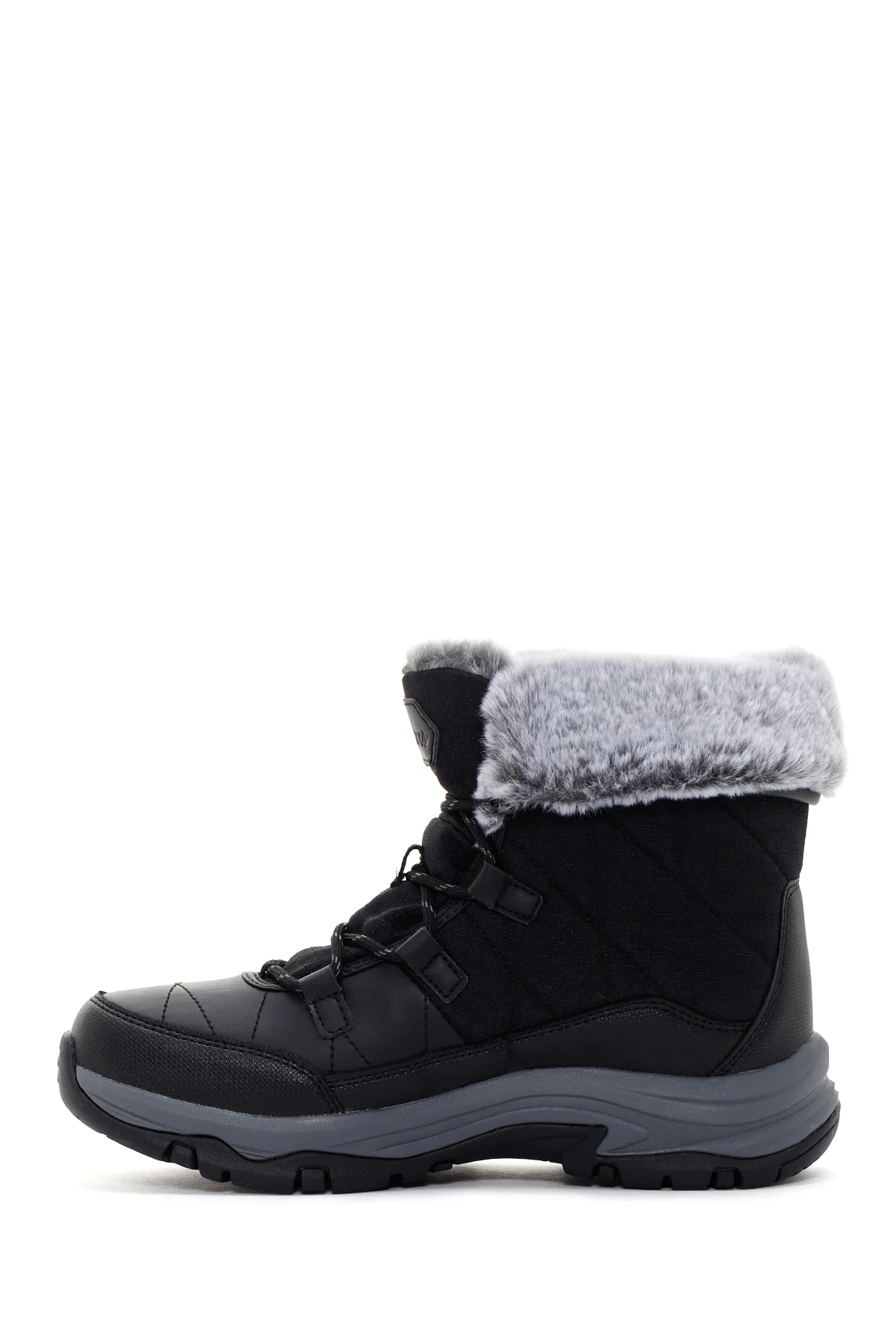 Skechers Kadın Siyah Trego Kalın Tabanlı Bot - Image 2