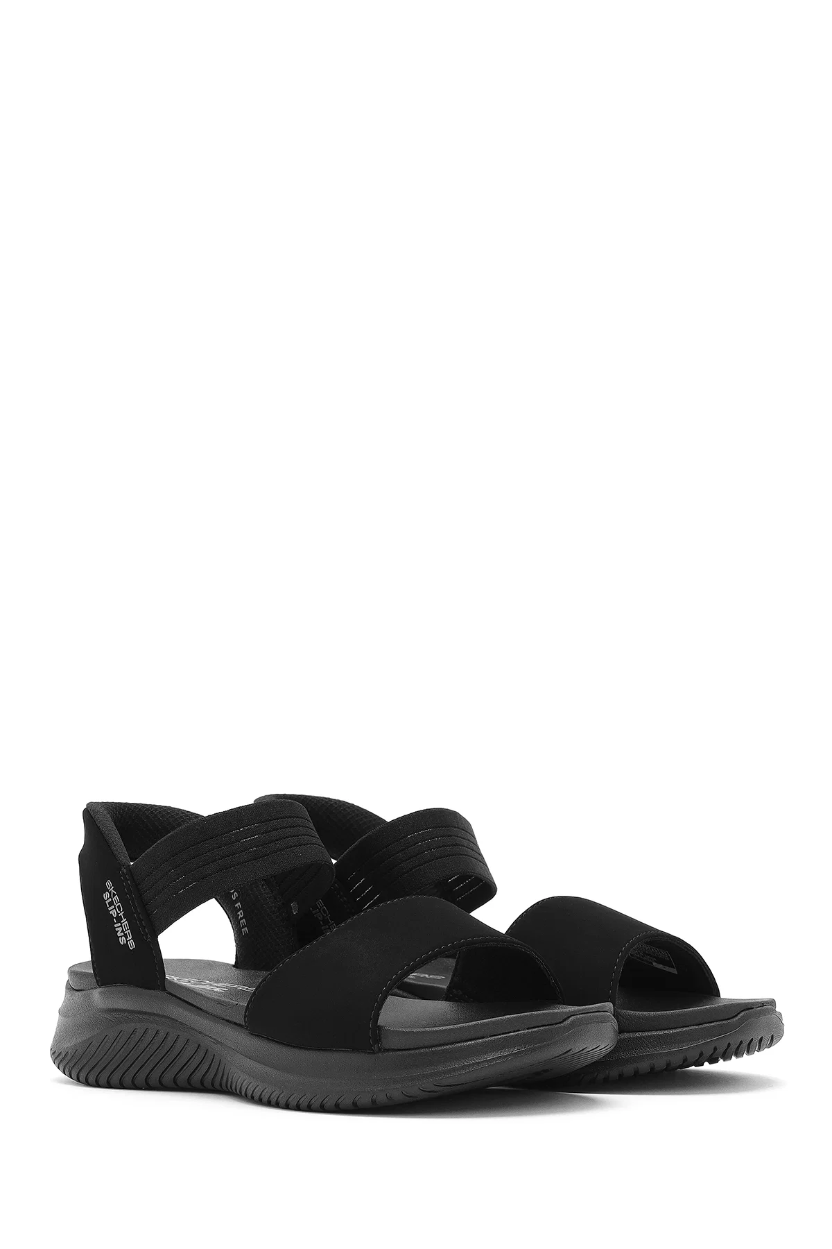 Skechers Kadın Siyah Ultra Flex 3.0 - Summerville Kalın Tabanlı Sandalet - Image 3