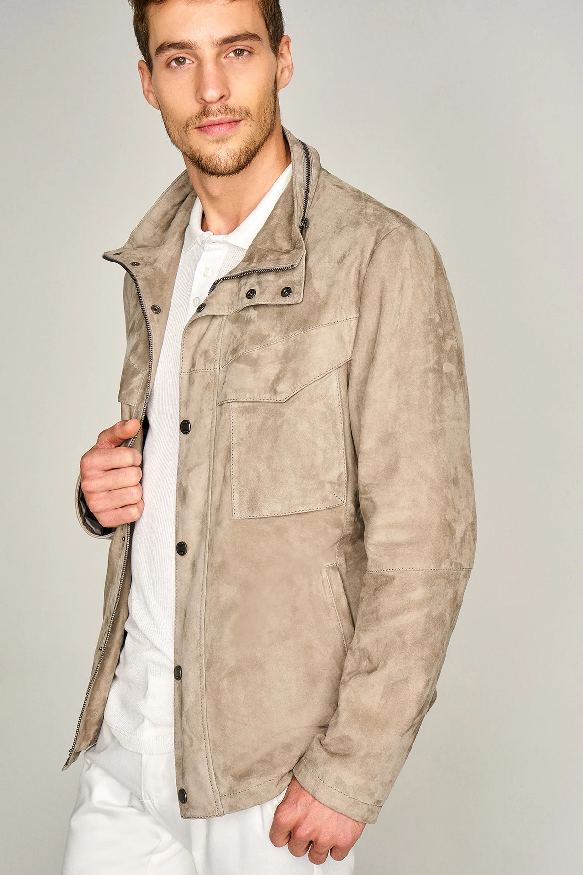 Travis Erkek Deri Ceket - Image 5