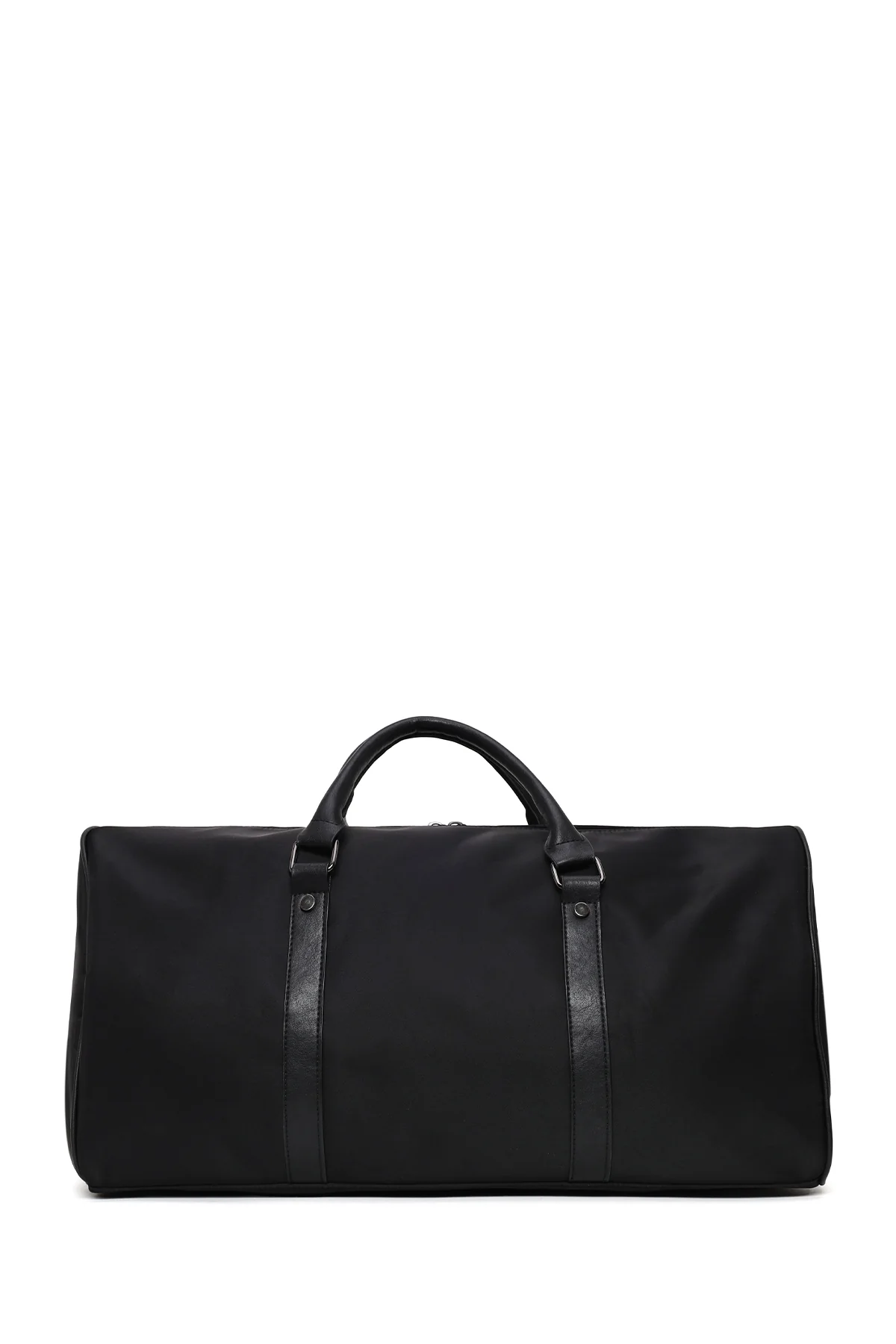 Unisex Siyah Uzun Askılı Seyahat Çantası - Image 3
