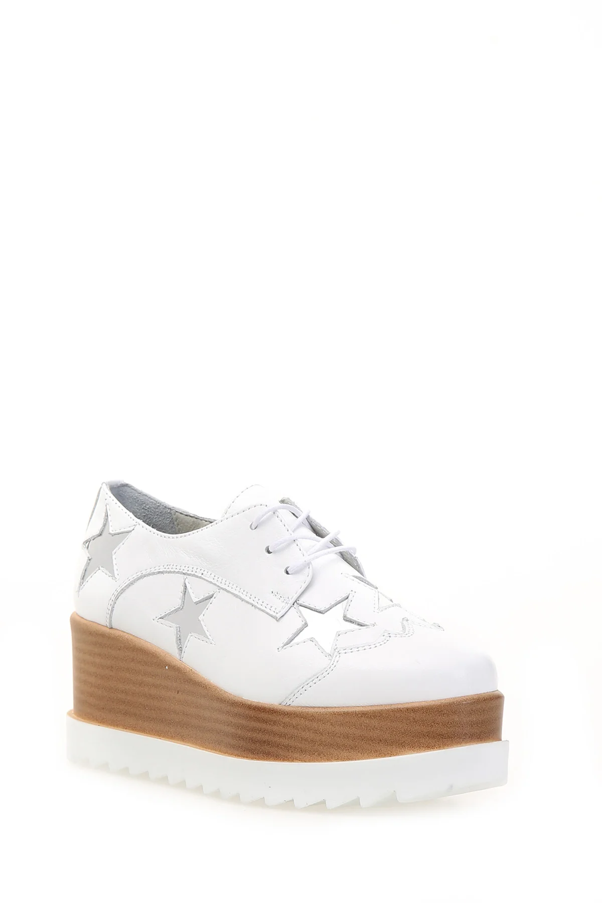 Yıldız Detaylı Kalın Tabanlı Kadın Sneaker - Image 7